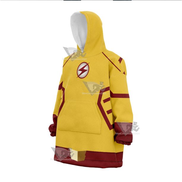 The Flash Season 3 Wallace Rudolph Wally West Snug Oversized Blanket Hoodie