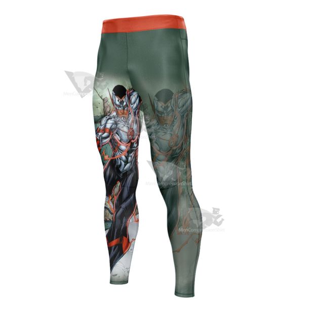 The Flash Wallace R West Burst Mens Compression Legging