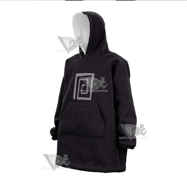 The Hollow Adam Black Cosplay Snug Oversized Blanket Hoodie