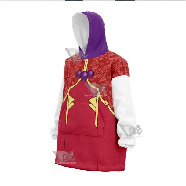 The King Of Fighters Athena Asamiya Snug Oversized Blanket Hoodie