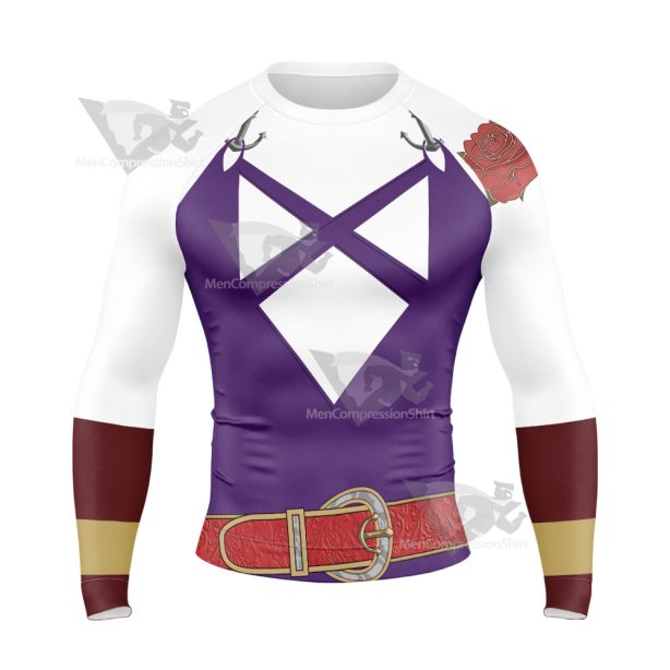 The King Of Fighters Kof Xv B Jenet Long Sleeve Compression Shirt