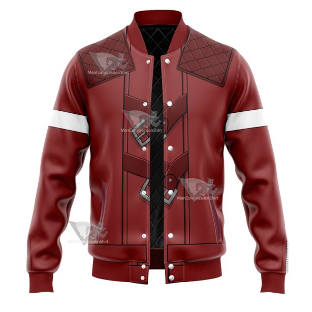 The King Of Fighters Xv Yashiro Nanakase Varsity Jacket