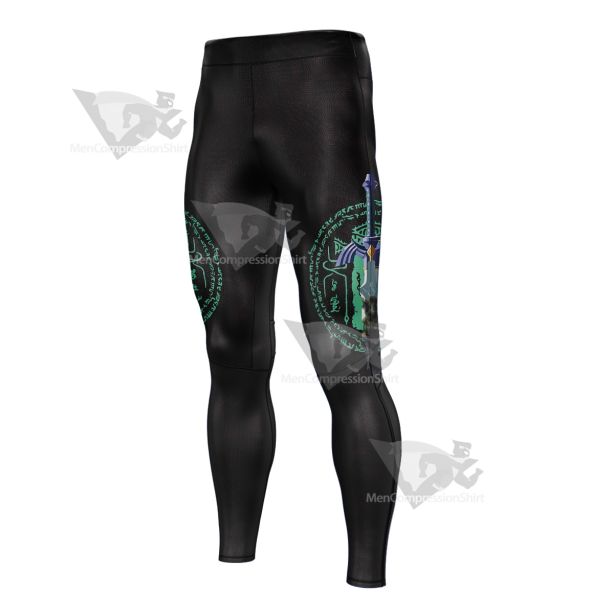 The Legend Of Zelda Master Sword Ultimate Men Compression Legging