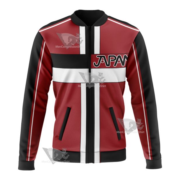 The Prince Of Tennis 2 Houou Byodoin Ryoga Echizen Red Bomber Jacket