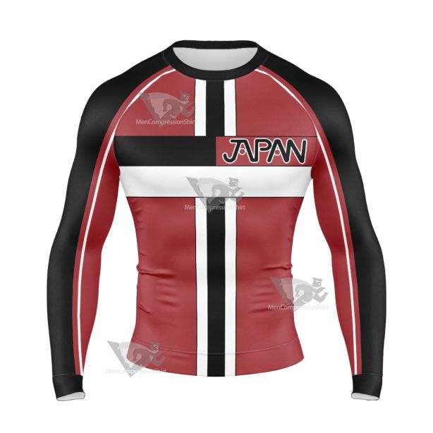 The Prince Of Tennis 2 Houou Byodoin Ryoga Echizen Red Long Sleeve Compression Shirt