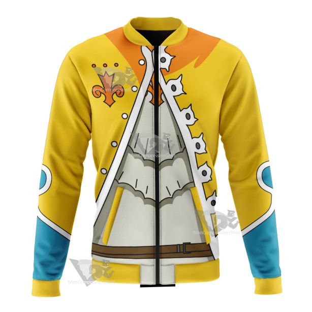 The Seven Deadly Sins Tristan Liones Yellow Bomber Jacket