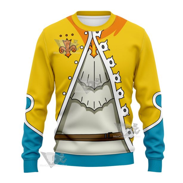 The Seven Deadly Sins Tristan Liones Yellow Sweatshirt