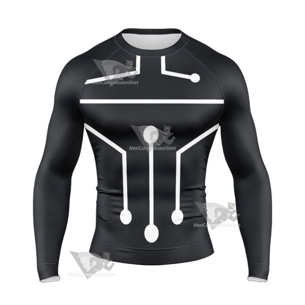 The Zeta Project Rosalie Rowan Black Long Sleeve Compression Shirt