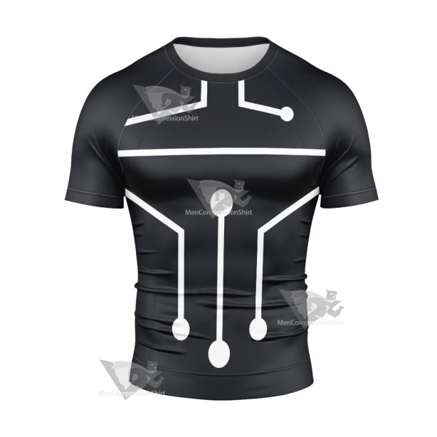 The Zeta Project Rosalie Rowan Black Short Sleeve Compression Shirt