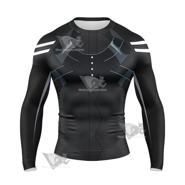 Tokyo Ghouls Ken Kaneki Long Sleeve Compression Shirt