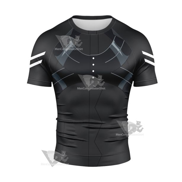 Tokyo Ghouls Ken Kaneki Short Sleeve Compression Shirt