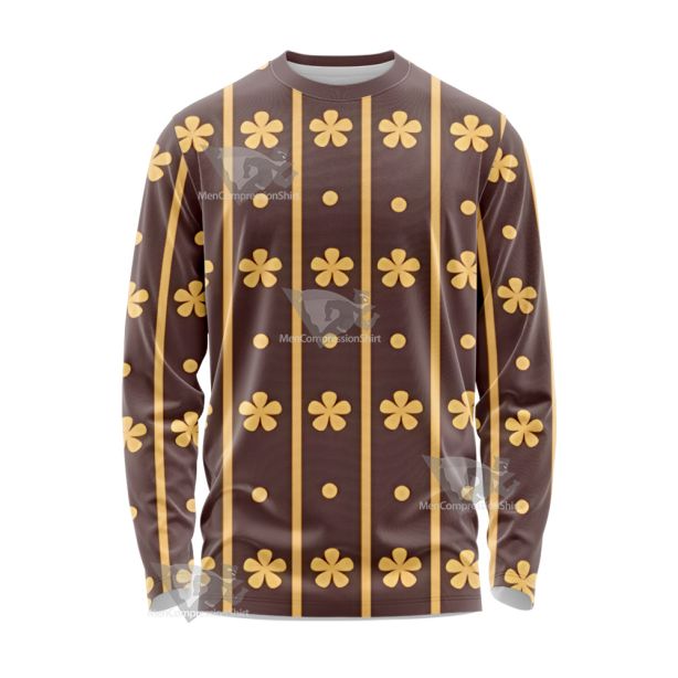 Trafalgar Law Flower Long Sleeve Shirt