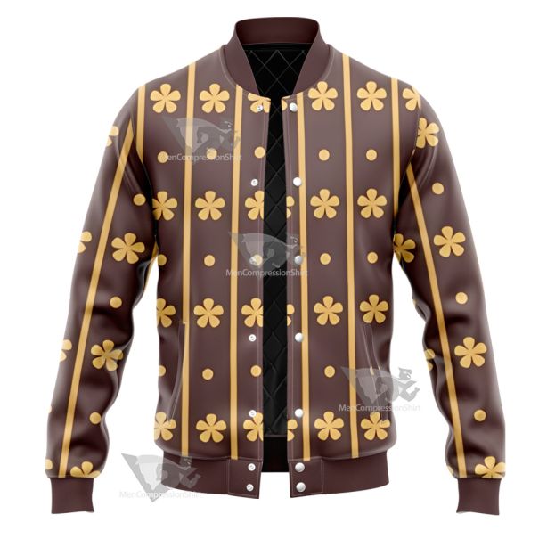 Trafalgar Law Flower Varsity Jacket