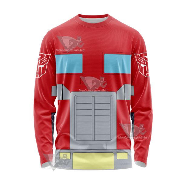 Transformers Optimus Prime G1 Long Sleeve Shirt