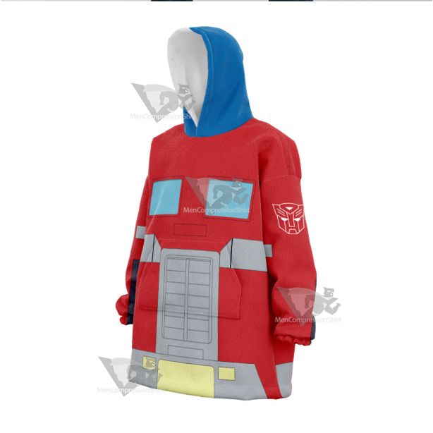 Transformers Optimus Prime G1 Snug Blanket Hoodie