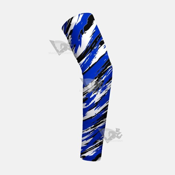 Tryton Blue Black And White Kids Arm Sleeve