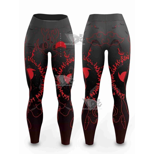 Uchiha Emblem Women Compression Leggings