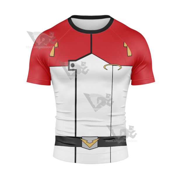 Voltron Legendary Defender Keith Red Cosplay Short Sleeve Compression Shirt