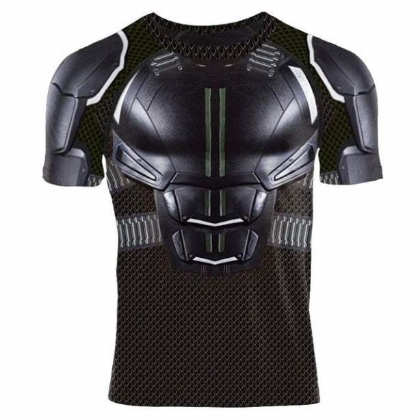 Wayne Armor Short Sleeve Compression Shirt