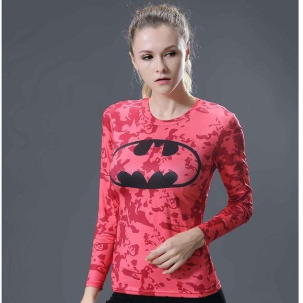 Wayne Long Sleeve Compression Shirt For Women