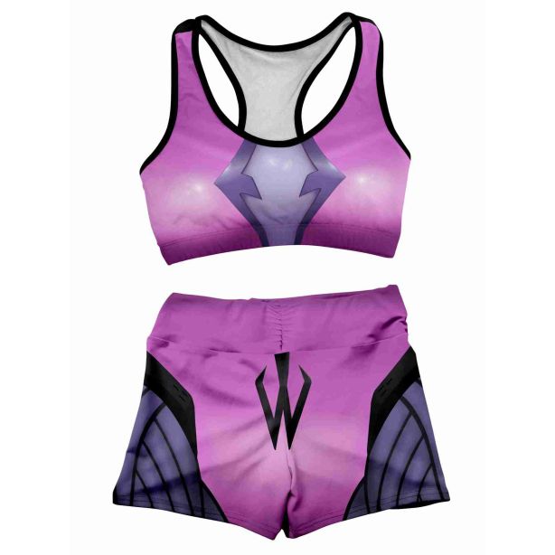 Widowmaker Summer Women Compression Active Wear Set