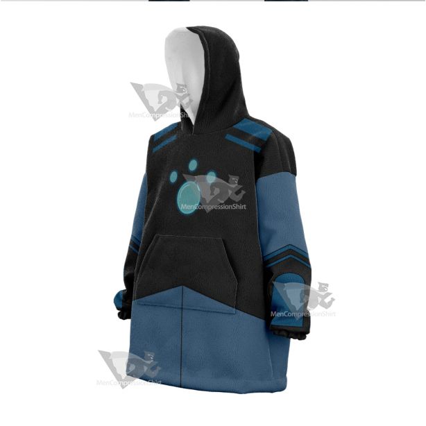 Wild Kratts Martin Blue Cosplay Snug Oversized Blanket Hoodie