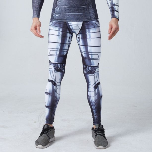 Winter Soldier Man Compression Leggingspants