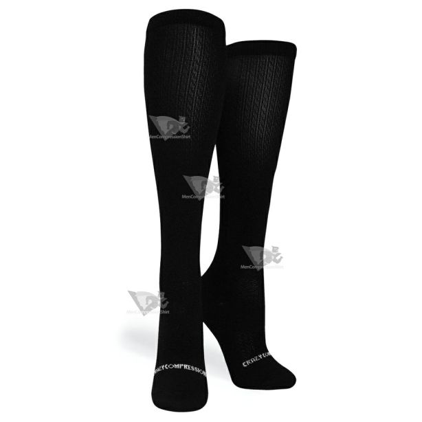 Women Compression Socks Black Basic Bundle