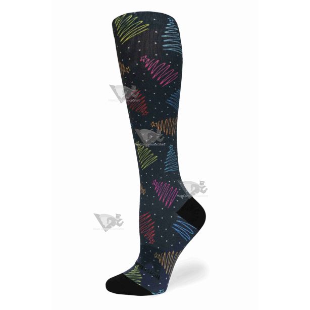 Women Compression Socks Merry Trees