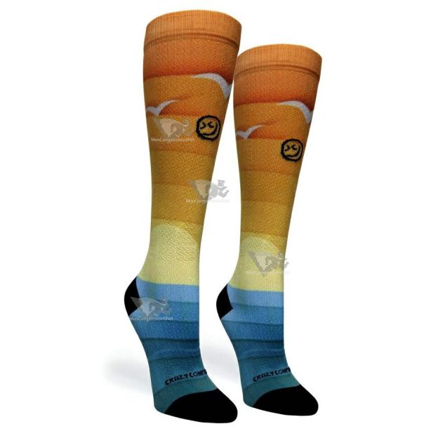 Women Compression Socks Seabirds