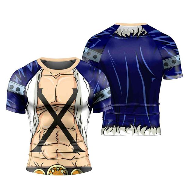 X Drake One Piece Skin Short Sleeve Rash Guard