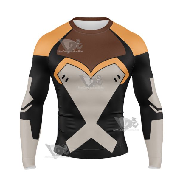 X Men X Menstorm Mohawk Long Sleeve Compression Shirt