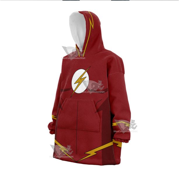 Young Justice Barry Allen Snug Oversized Blanket Hoodie