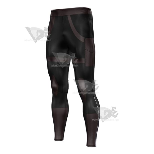 Young Justice Red Arrow Black Mens Compression Legging