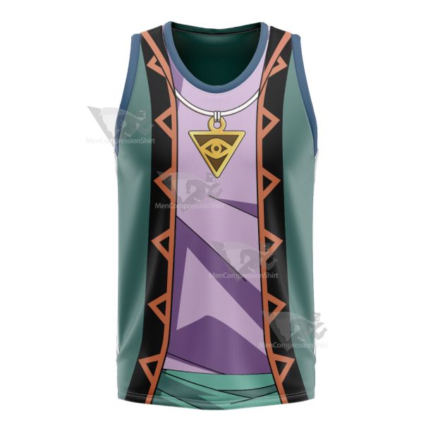 Yu Gi Oh Aigami Basketball Jersey