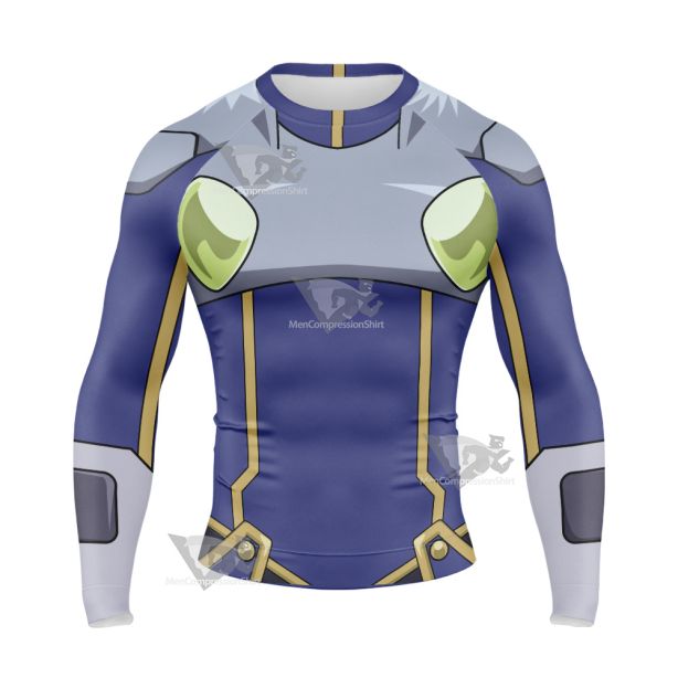 Yu Gi Oh Antinomy Long Sleeve Compression Shirt