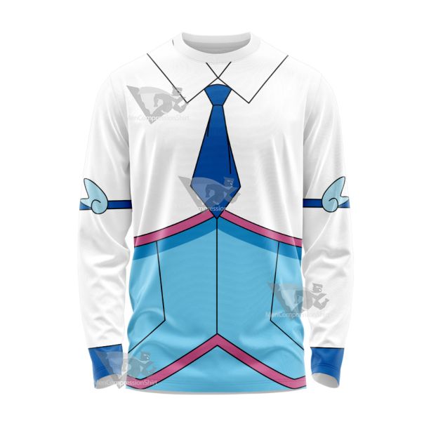 Yu Gi Oh Vrains Blue Angel Aoi Zaizen Long Sleeve Shirt