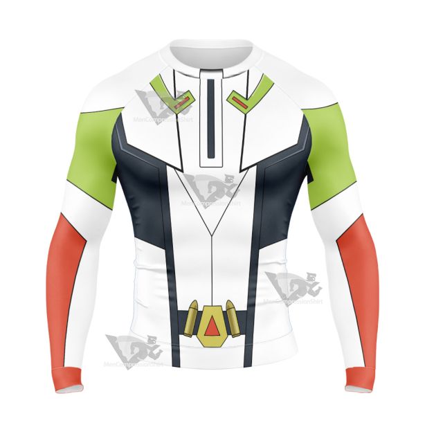 Yu Gi Oh Vrains Revolver Roken Kogami Long Sleeve Compression Shirt