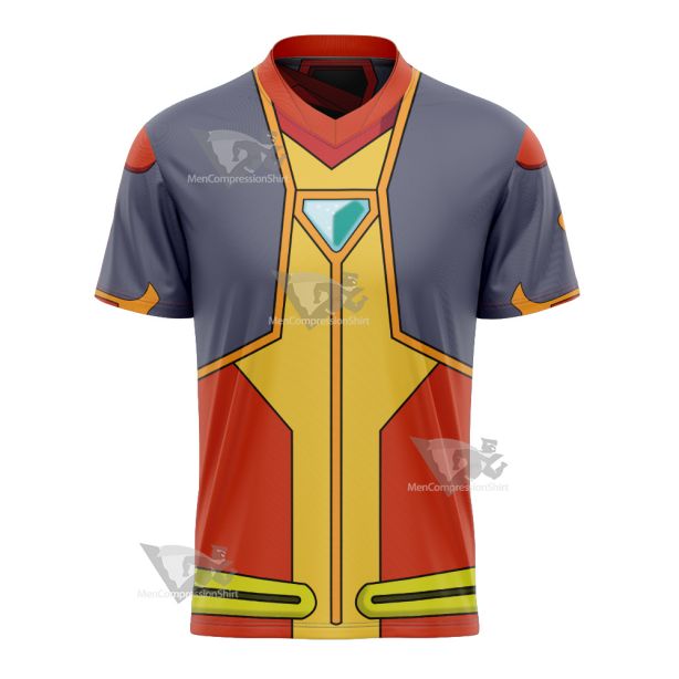 Yu Gi Oh Vrains Soulburner Takeru Homura Football Jersey