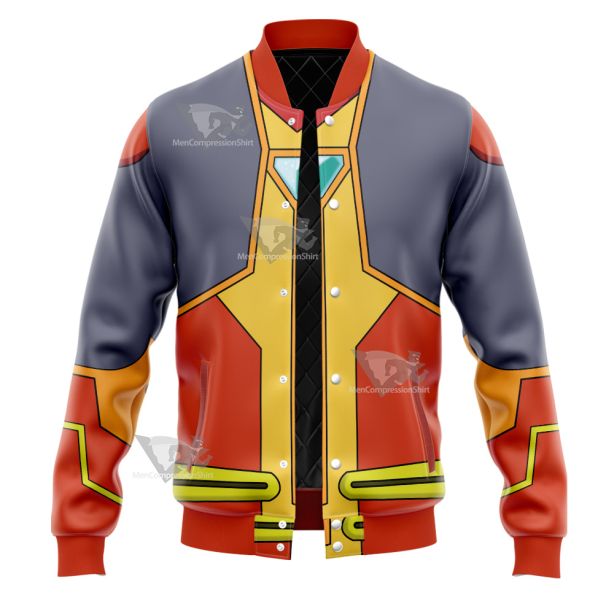 Yu Gi Oh Vrains Soulburner Takeru Homura Varsity Jacket