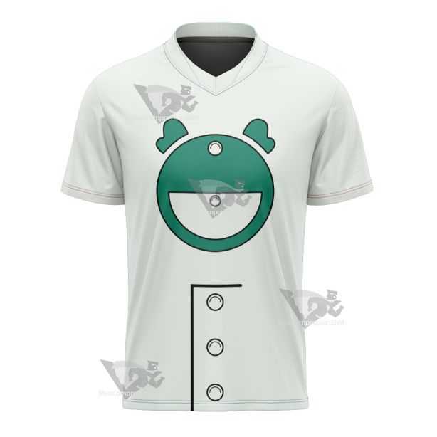 Zatch Bell Parco Folgore Green Cosplay Football Jersey