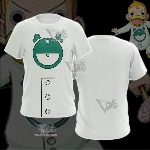 Zatch Bell Parco Folgore Green Cosplay T-Shirt