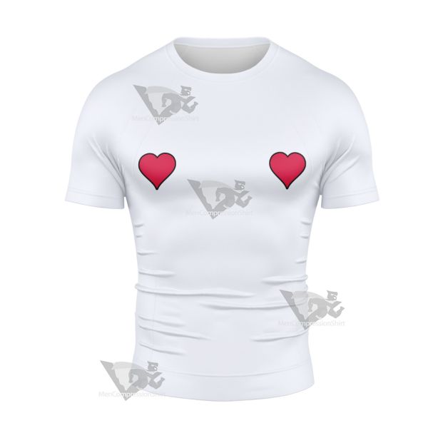 Zatch Bell Parco Folgore Love Cosplay Short Sleeve Compression Shirt