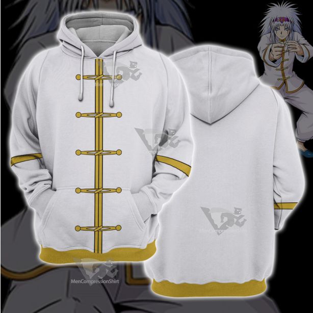 Zatch Bell Wonrei White Cosplay Hoodie