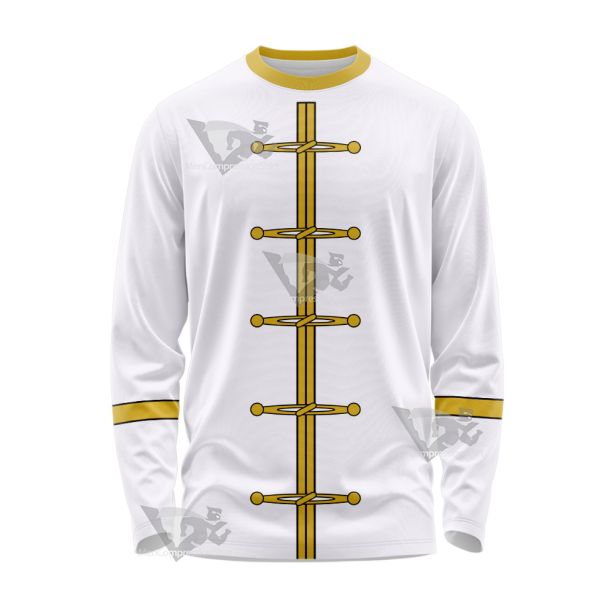 Zatch Bell Wonrei White Cosplay Long Sleeve Shirt