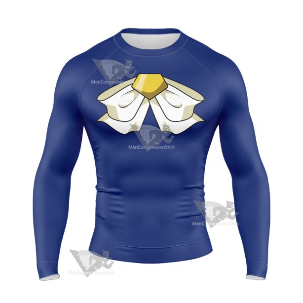 Zatch Bell Zatch Blue Cosplay Long Sleeve Compression Shirt