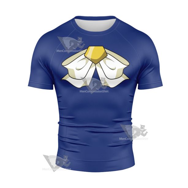 Zatch Bell Zatch Blue Cosplay Short Sleeve Compression Shirt