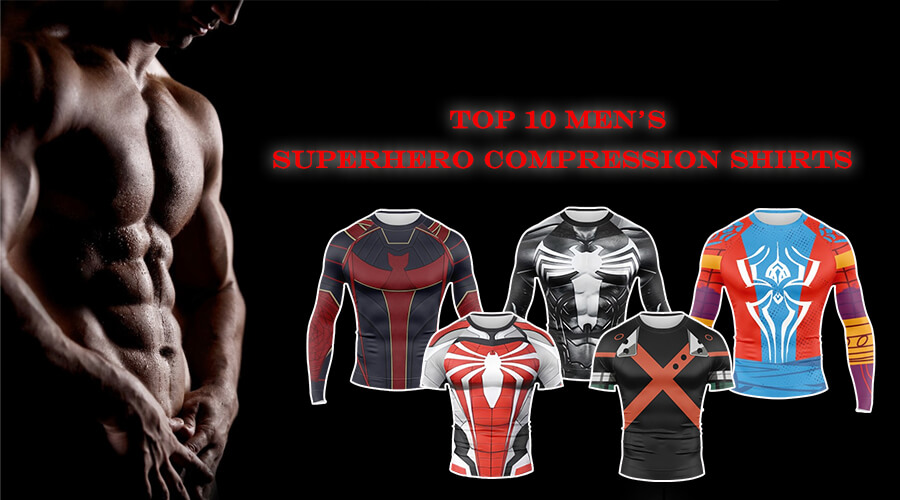 Top 10 Men's Superhero Compression Shirts